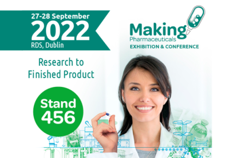 Join our team at Making Pharmaceuticals Ireland 2022